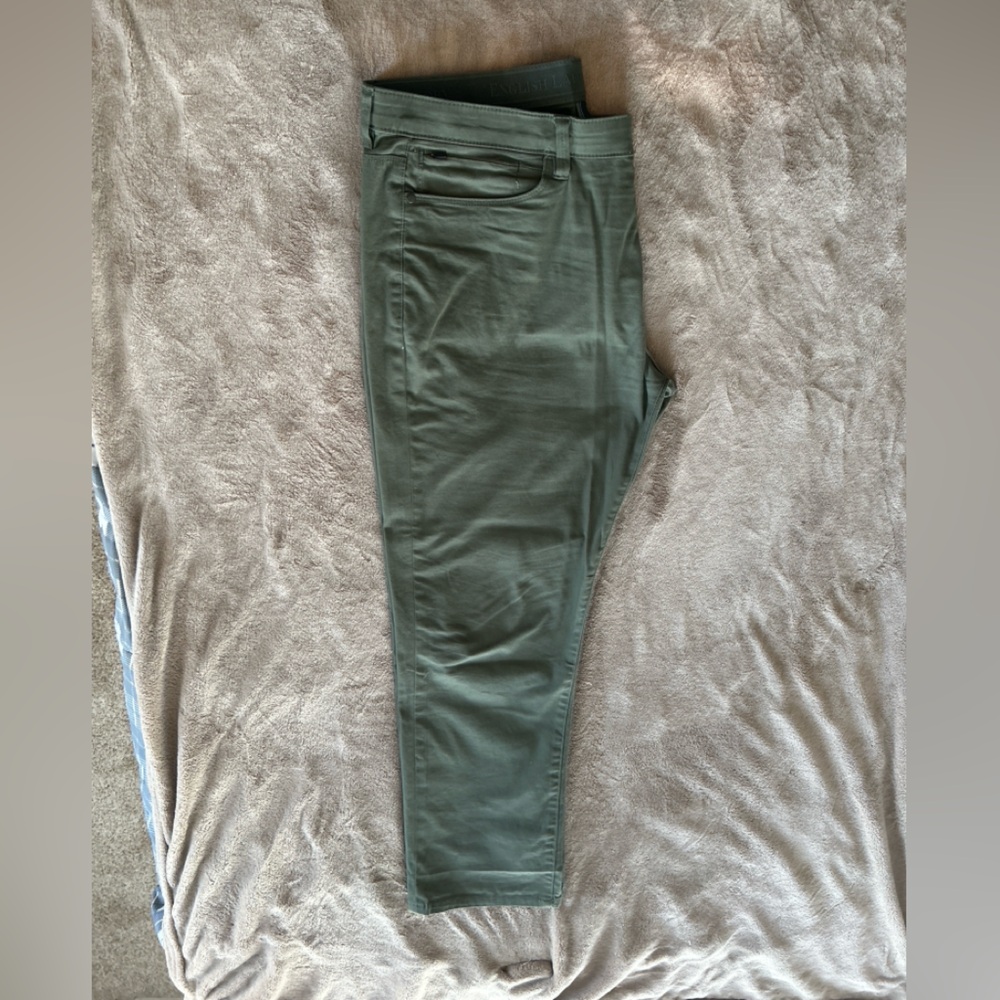 English Laundry Men’s Stretch Chino Pants Green 36x30